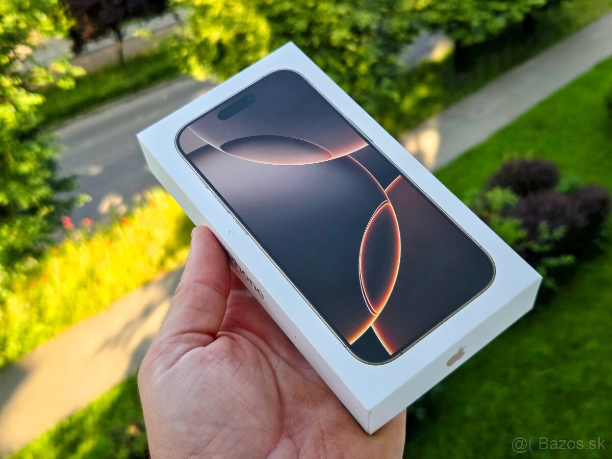 Apple iPhone 16 Pro 128GB Desert, ako nový, komplet, záruka - 15