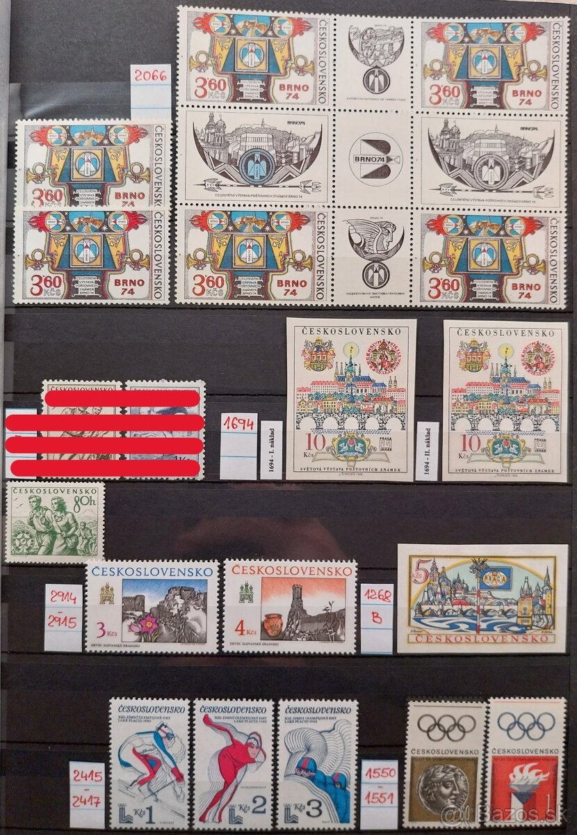 Známky ČSR – 5 - 15