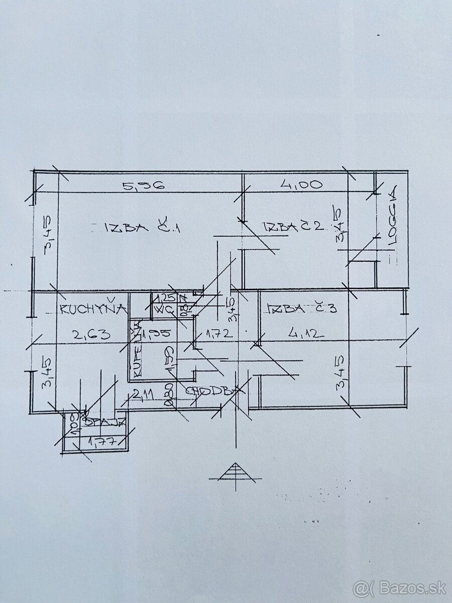 3 izbový byt - znížena cena - 15