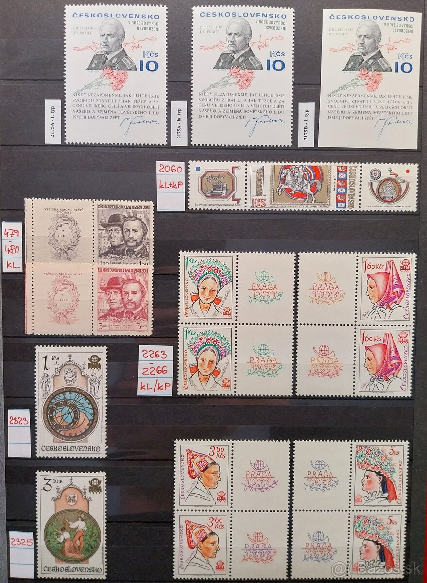 Známky ČESKOSLOVENSKO – 2 - 15