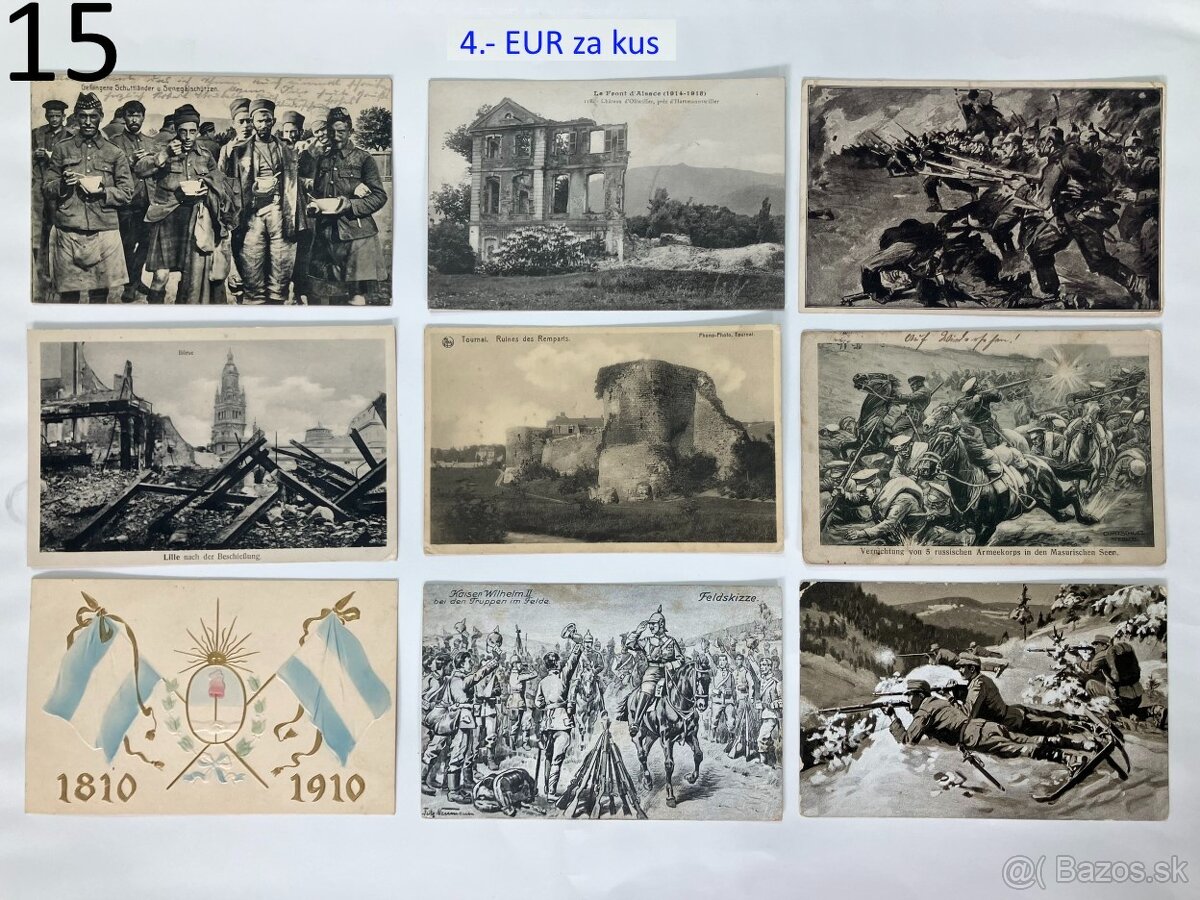 Vojenské fotografie celá zbierka z 1. svetovej vojny - 15