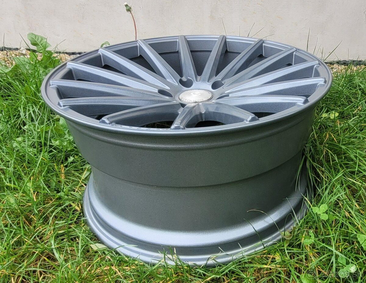 Predám konkávne elektrony origo VOSSEN 5x120 r19 dvojrozmer - 15