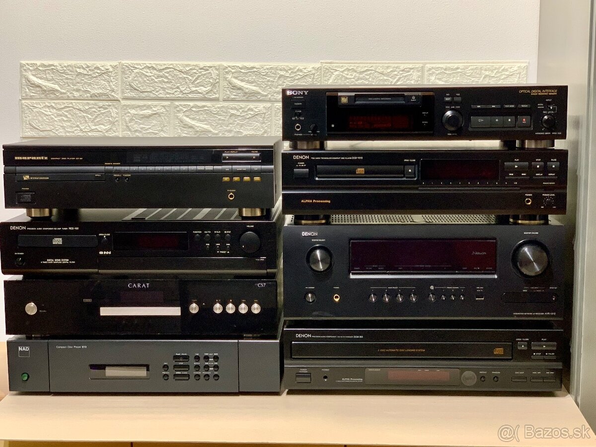 DENON. SONY. NAD. CARAT. Marantz …. Na opravu / sučiastky - 15