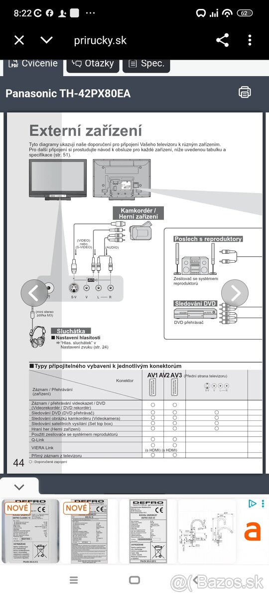 Plazma Panasonic Viera - 15