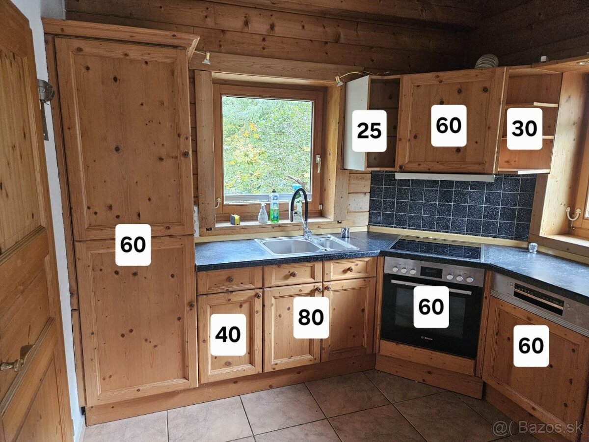 Masívna kuchynská linka z Nemecka so spotrebičmi - 15