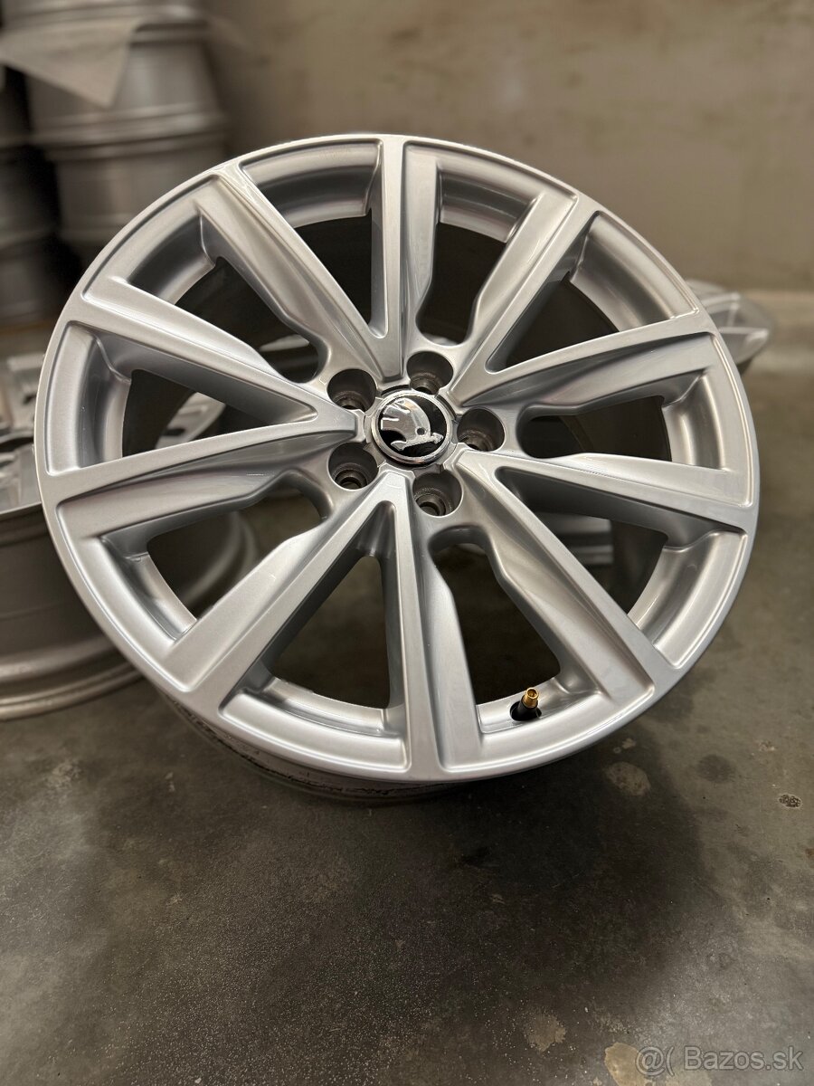 Hliníkové disky 5x100 R17 Audi A1 , Kamiq , Scala, Fabia - 15