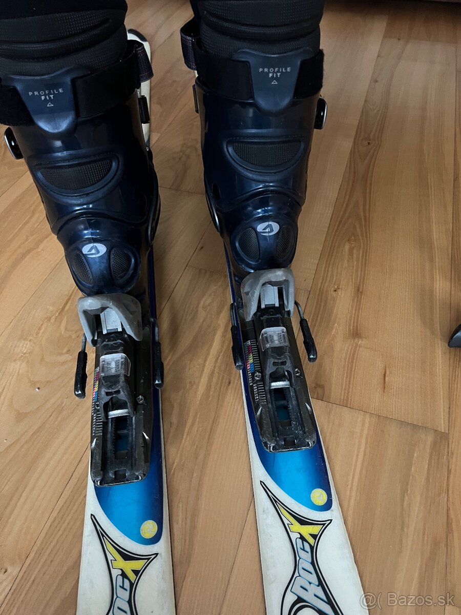 Lyže Rossignol 150 + lyžiarky Dolomite č.38 - 15
