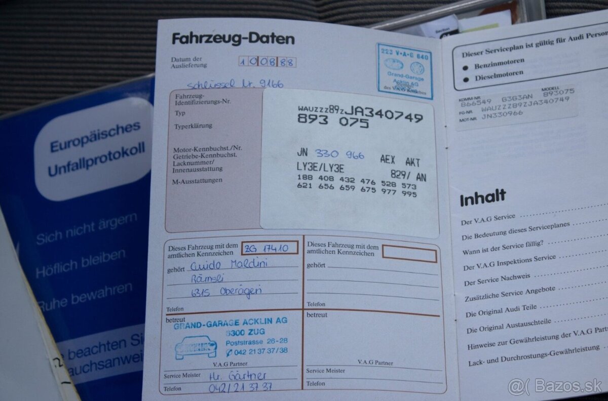 Audi 80 Quattro B3, 66kW, M5 - 15