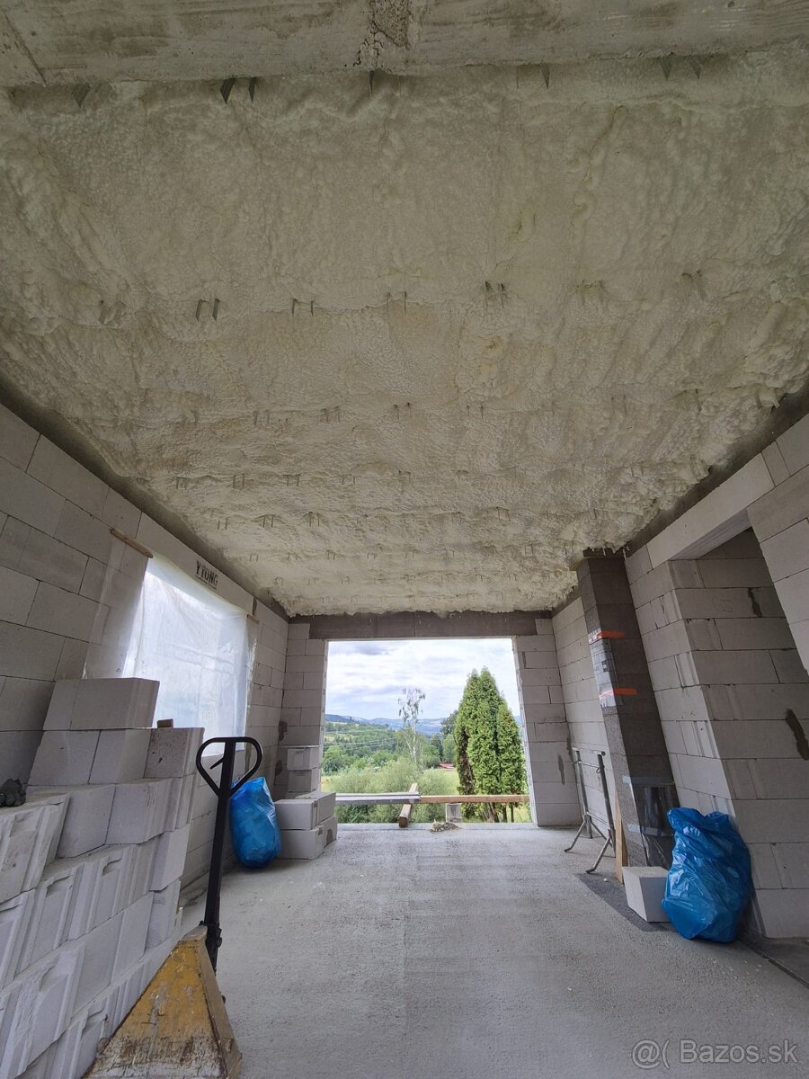 Striekané pur penové izolácie - 15