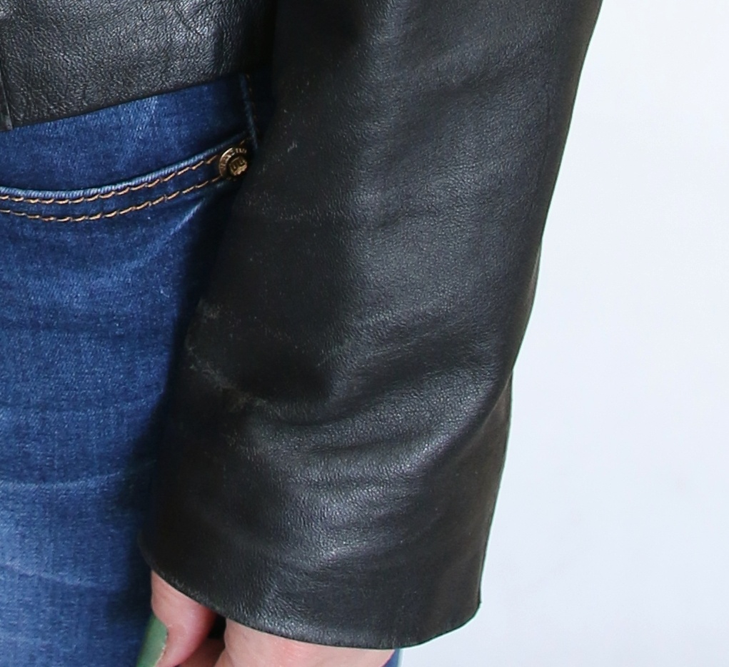 Kožená dámska bunda Marks&Spencer veľ.40 - 15