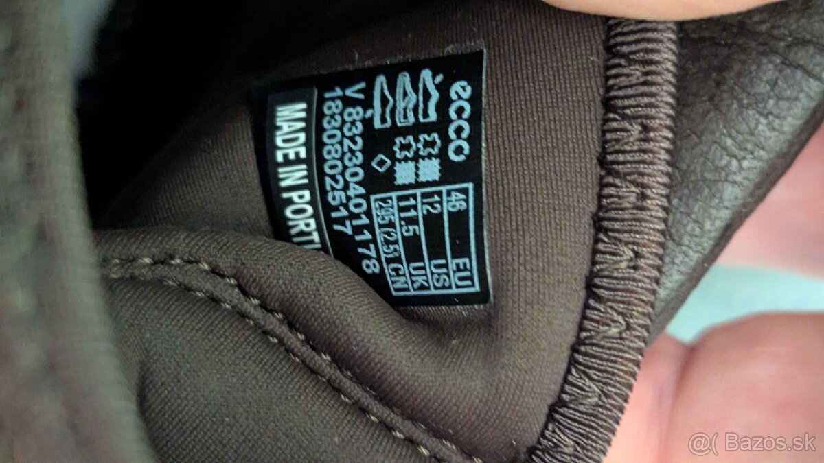 Predám pánske prechodné topánky Ecco Exostrike - 15