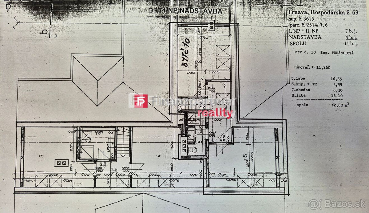 4izbový mezonet v historickej budove v tesnej blízkosti hist - 15