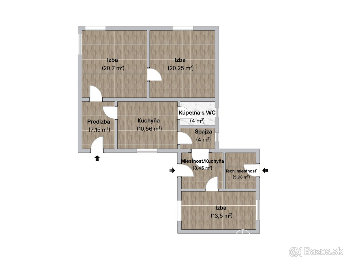BOSEN | Útulný rodinný dom s peknou záhradou, Fiľakovo, Ružo - 15