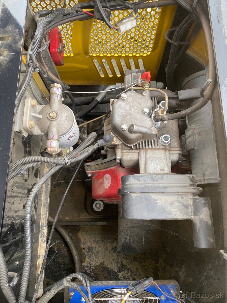 Predám minibager Günter Grossman GG800 - 15