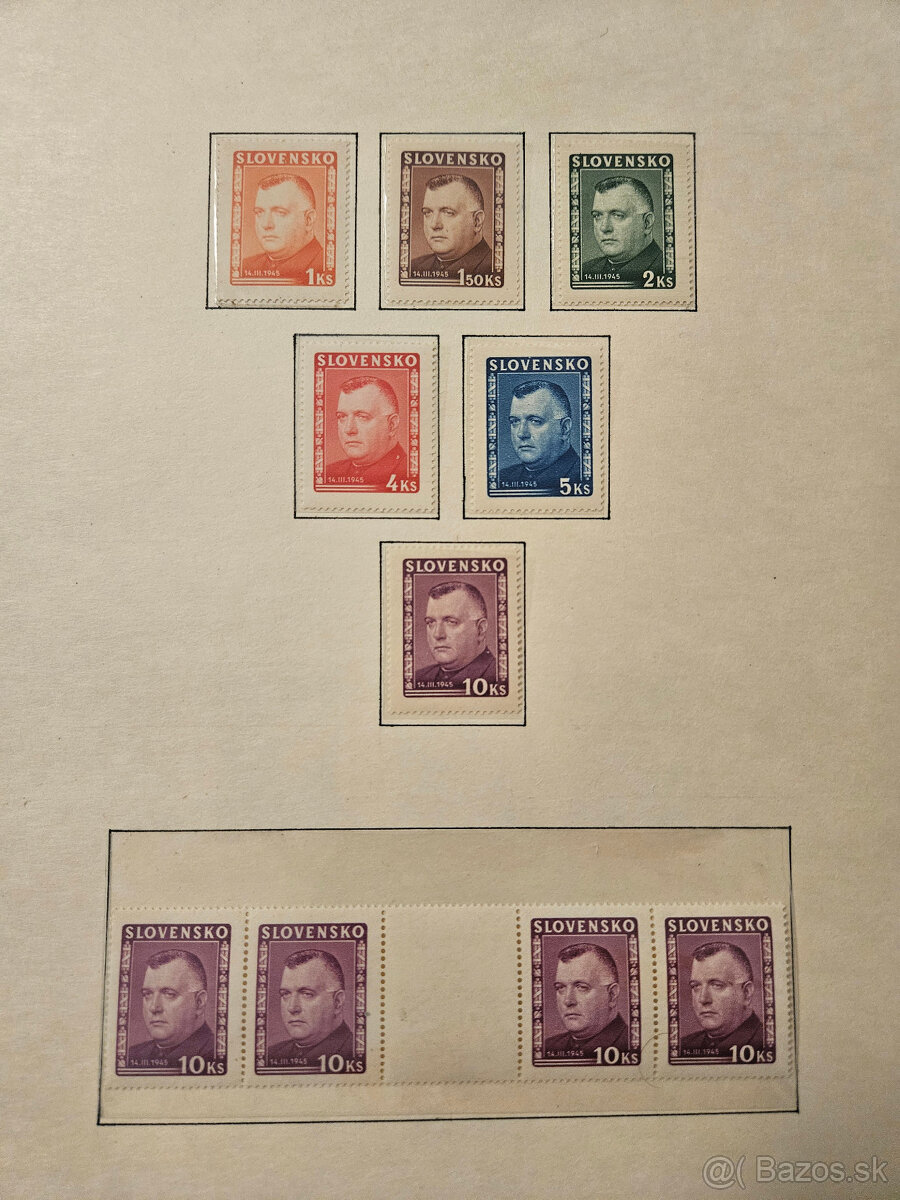 poštové známky Slovenský štát - 15