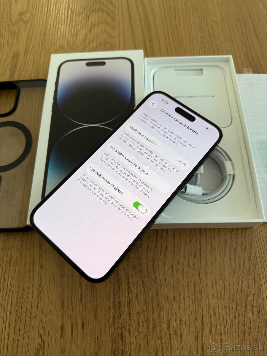 iPhone 14 Pro Max 256 gb Space Black - komplet príslušenstvo - 15