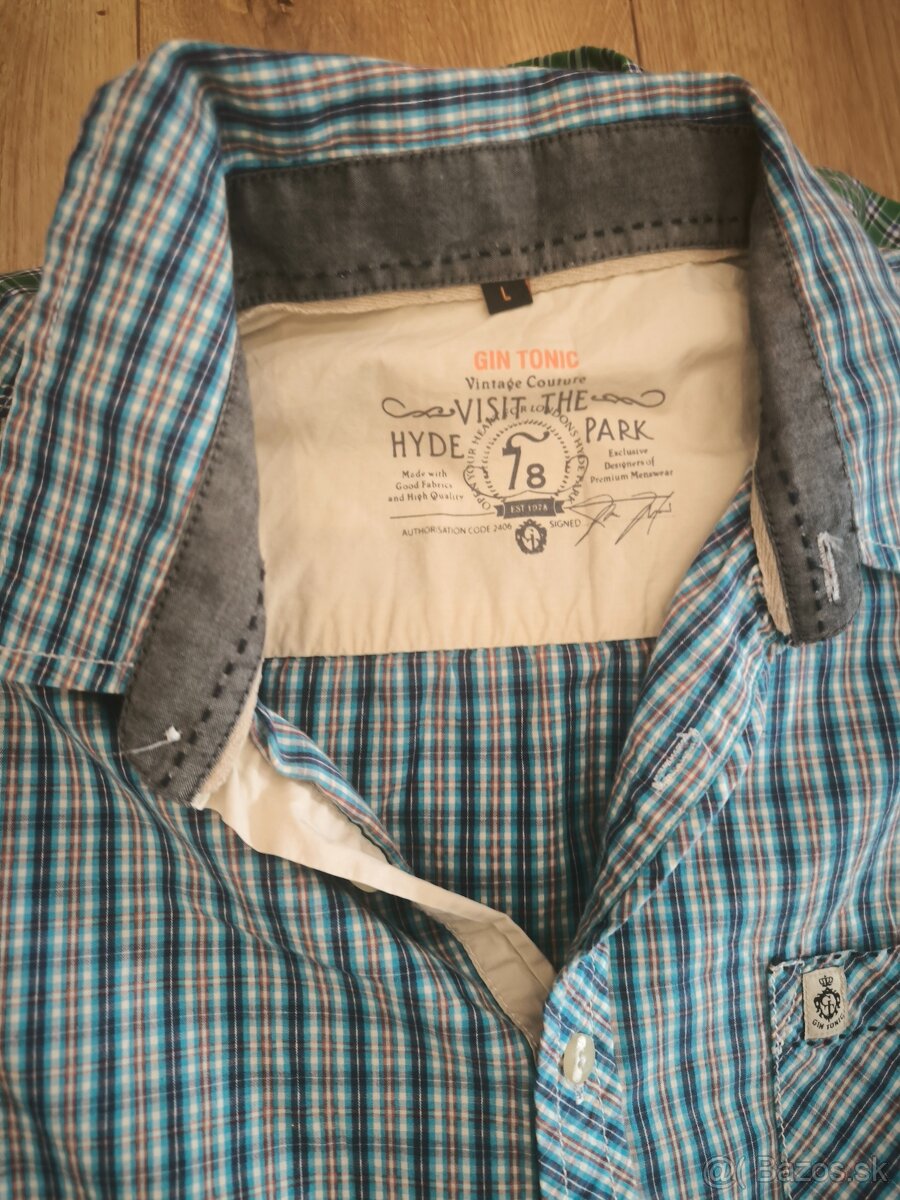 Predám pánske košele tričká - 15