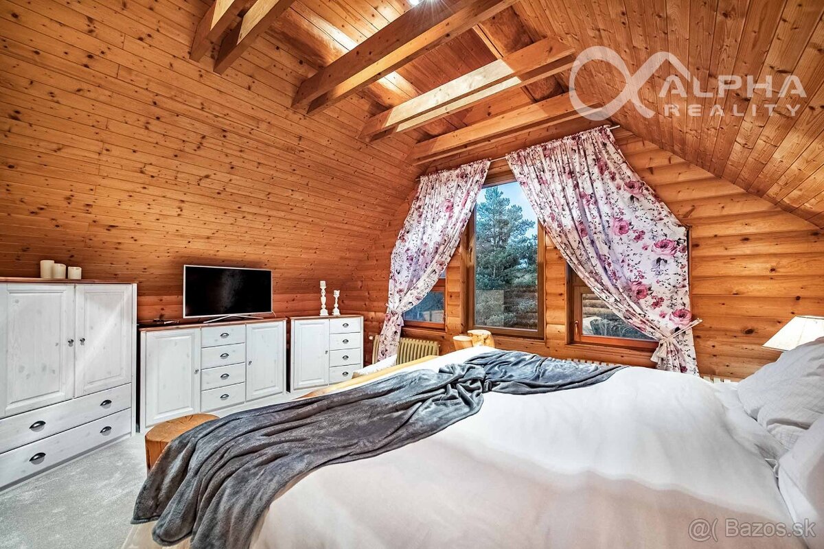 Zrubový rodinný dom, Veľká Lomnica - 15