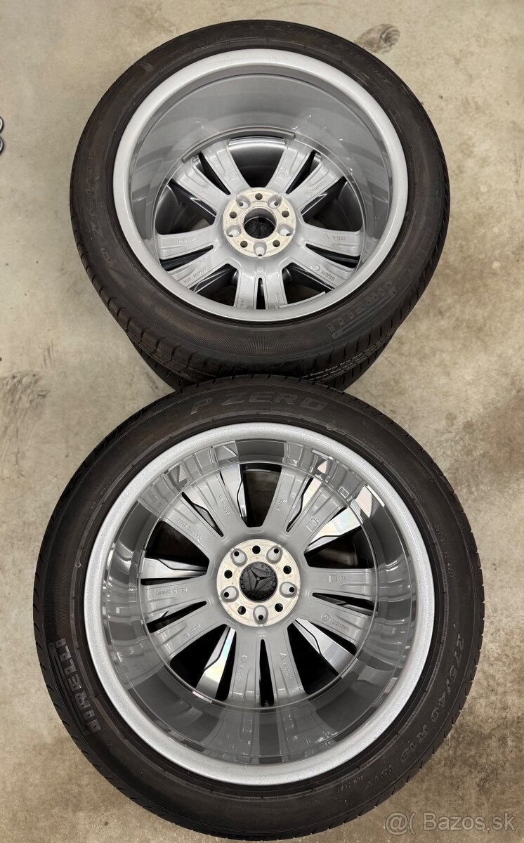 Nepoužitá letná sada 5x112 R19 Mercedes Benz S Class W222 - 15