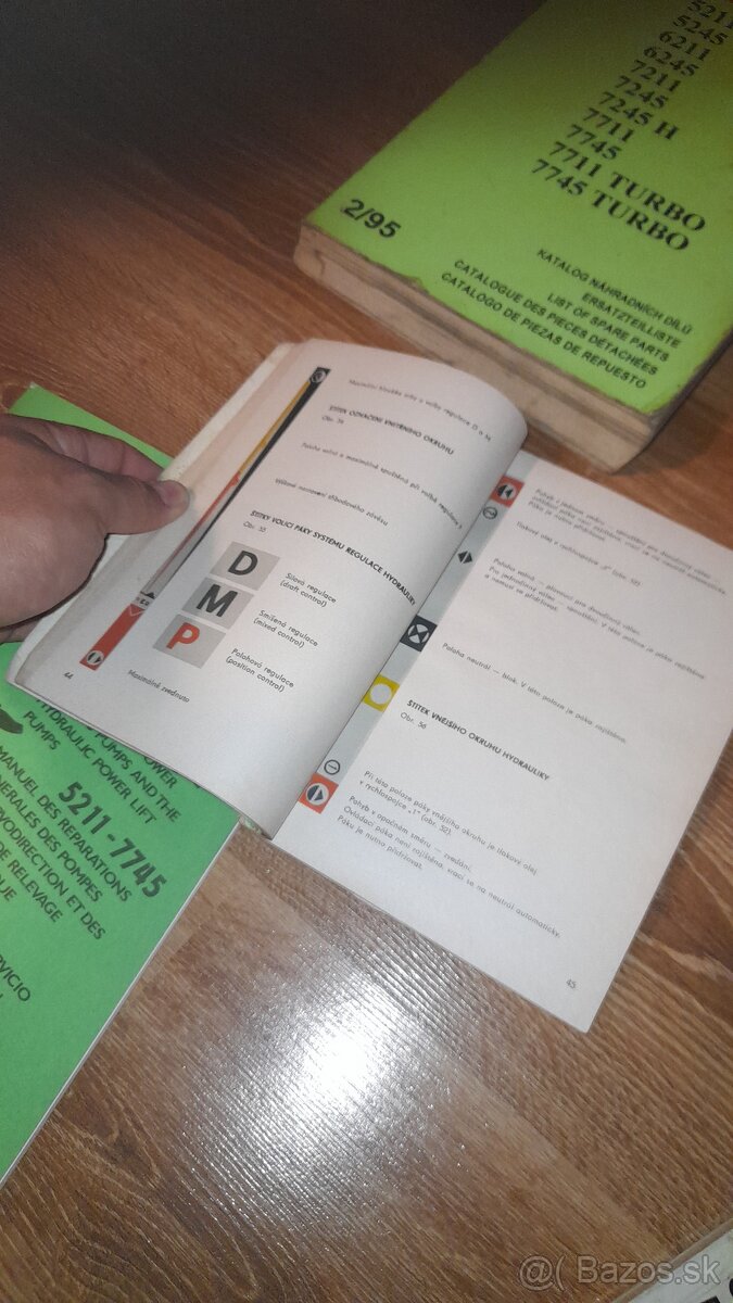 Zetor - príručky, návody, plagáty, katalógy ND - 15