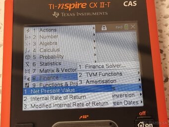 TI-Nspire CX II-T CAS 》Texas Instrument / Kalkulačka - 15