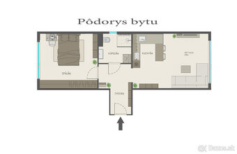 MODERNÁ REKONŠTRUKCIA / menší 2i byt BB / SÍDLISKO SNP / - 15