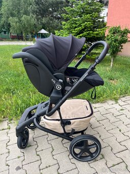 EASYWALKER Kočík kombinovaný Jimmey Sand Taupe XXL + vajíčko - 15