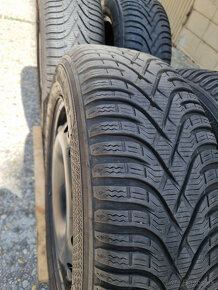 Zimné pneu 185/60 R15 + plech disky 5x100 6Jx15 H2 ET38 - 15