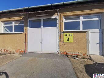 STROJNÍCKA: SKLAD 605 m2-naklad. rampa 164 m2, soc. záz., 4  - 15