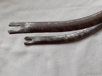 Vidlica, veľkosť kolies 28, historický, retro starý bicykel - 15