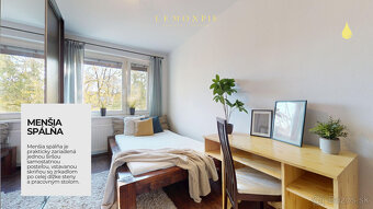 NA PREDAJ PRIESTRANNÝ 3-IZBOVÝ BYT S LODŽIOU V RUŽINOVE - 15