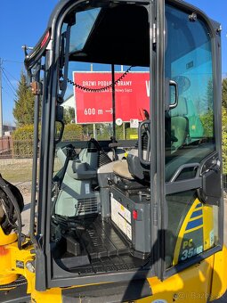 Minibager minirypadlo Komatsu PC35MR-5, Powertilt Kubota CAT - 15