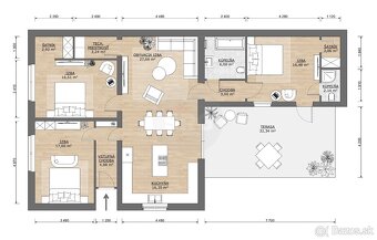 SRG | Nový 4-izbový dom s terasou a garážou | Kolárovo - 15