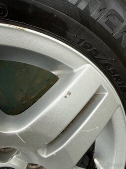 VW original elektrony + pneu R15 195/65 - 15