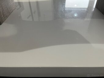 Konferenčný stolik biely - 15