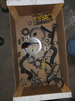 Rozpredám motor cagiva125 +niake dieli - 15