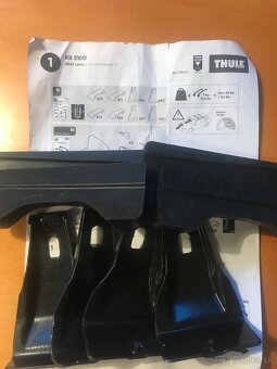 Thule nahradnie diely, stresne priecniky, nosice na hagusy - 15