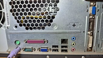 HP Compaq, core2 2,4ghz; 3gb; 120gb - 15