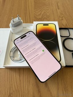 iPhone 14 Pro 128 gb Gold - komplet príslušenstvo, záruka - 15
