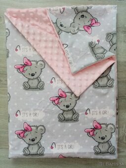 Nepouzivane Minky deky, flisove deky - 15