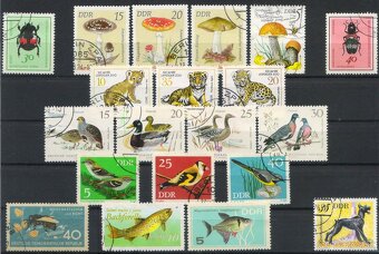 Poštové známky, filatelia: Fauna a flóra - 15