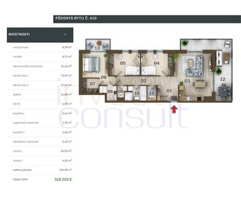 2333 NA PREDAJ EXKLUZÍVNE ŠTVORIZBOVÉ BYTY - 15