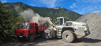 Dovoz sypkých materiálov vozidlom tatra 815,zemné a výkopové - 15