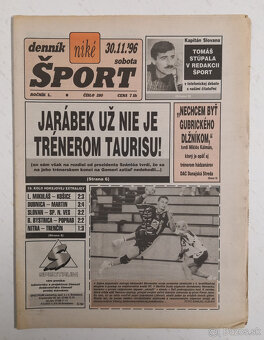 Staré noviny Denník Šport 2 - 15