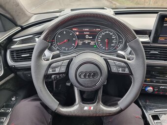 AUDI KARBONOVY ŠPORTOVÝ ZKOSENY VOLANT - 15