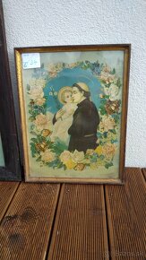 Predám starožitné náboženské obrazy- cena za kus 16 EURO - 15