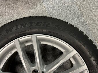 BMW R17 5×112 KBA 49510 + zimné pneu Dunlop - 15