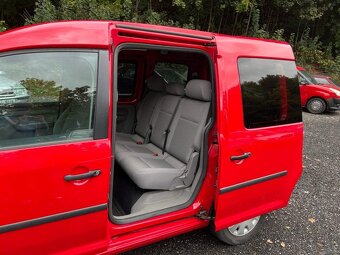 Volkswagen Caddy Life 1.6MPI 75 kW klima tažné serviska 2008 - 15