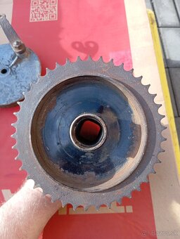 Predám kompletné kolesá na čz 125 T - 15