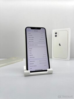 iPhone 11 WHITE TOP STAV NOVÁ BATÉRIA - 15